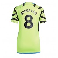 Koszulka piłkarska Arsenal Martin Odegaard #8 Strój wyjazdowy dla kobiety 2023-24 tanio Krótki Rękaw